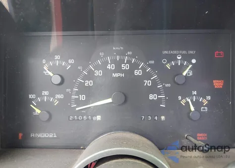 1993 Chevrolet Gmt-400 K1500 из США, поврежденный, VIN 1GCEK14Z7PZ164463